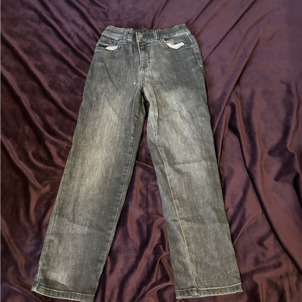 Stylish Gray Denim Jeans